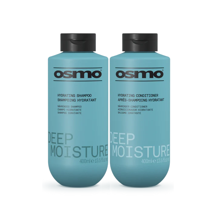 Osmo Deep Moisture Shampoo & Conditioner DUO- All Sizes - 400ml set of 2
