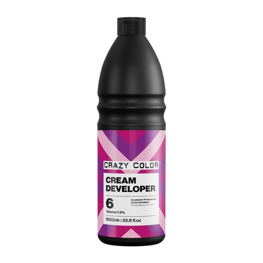 Crazy Color Cream Developer 1000ml - 6 vol