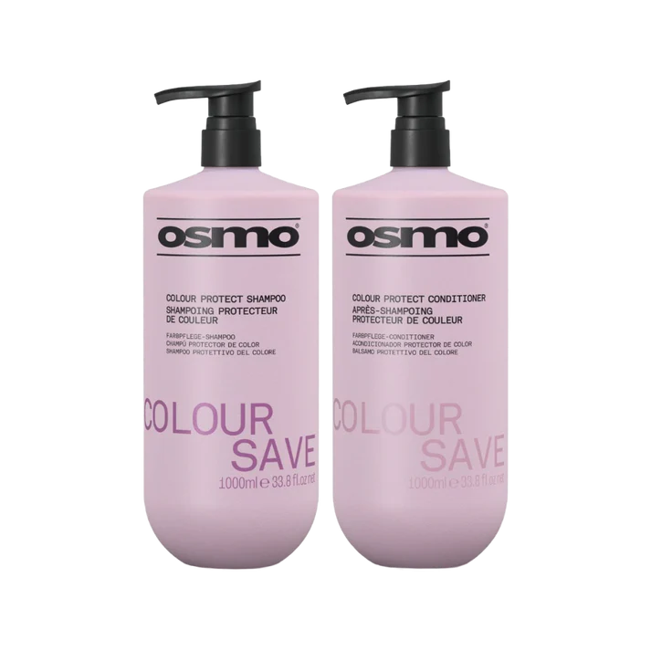 Osmo Colour Save Shampoo & Conditioner DUO - All Sizes - 1000ml set of 2