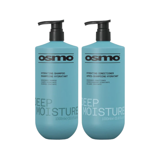 Osmo Deep Moisture Shampoo & Conditioner DUO- All Sizes - 1000ml set of 2