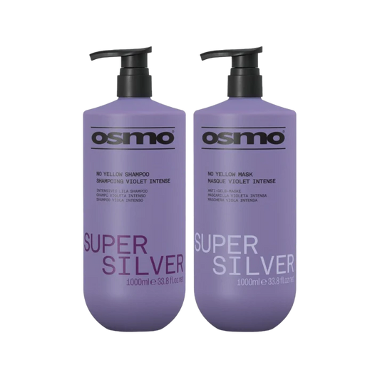 Osmo Super Silver Shampoo & Mask DUO - All Sizes - 1000ml set of 2